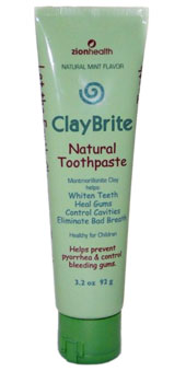 Claybrite uses all natural ingredients.